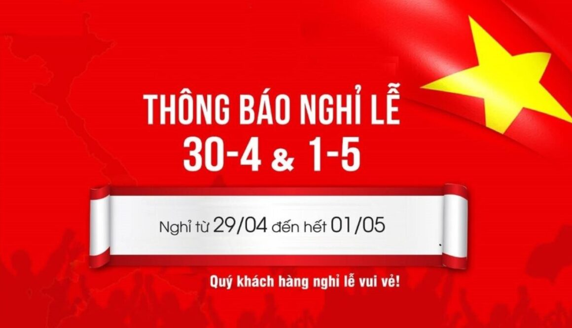 Lich nghi le 30.4-1.5