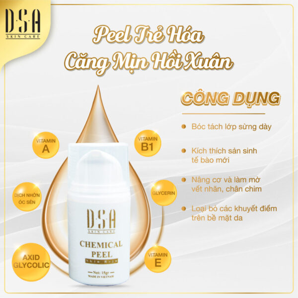 DSA – Chemical Peel – Skin Reju (Peel trẻ hóa) 15gr