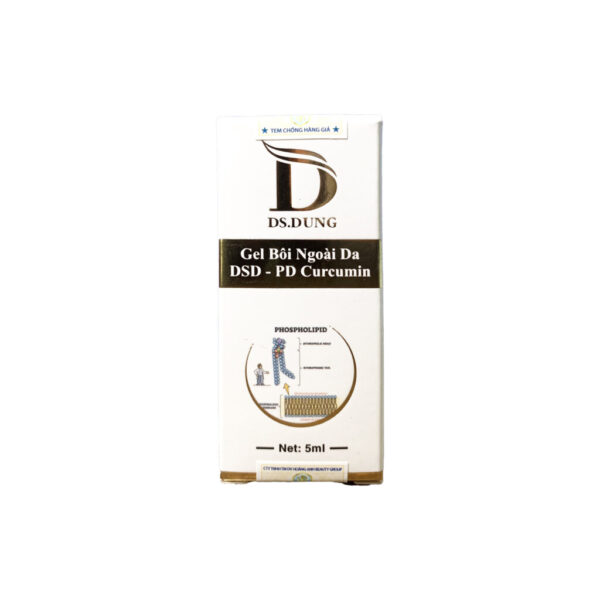 DSD PD CURCUMIN - GEL BÔI NGOÀI DA (Chai lớn 5ml)